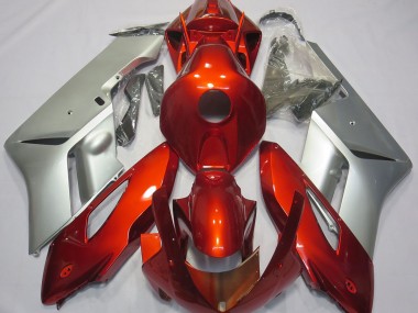 Red Silver 2004-2005 Honda CBR1000RR Motorcycle Fairings