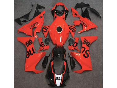 Red Street Flava 2017-2019 Honda CBR1000RR Motorcycle Fairings