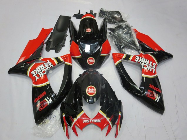 Red Strike 2006-2007 Suzuki GSXR 600-750 Motorcycle Fairings Red Strike 2006-2007 Suzuki GSXR 600-750 Motorcycle Fairings