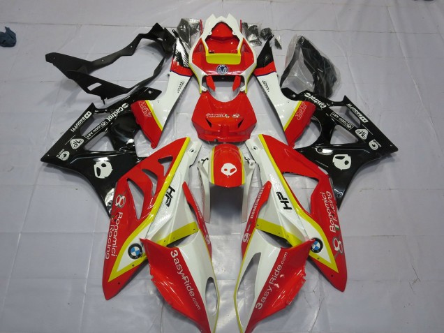 Red Yellow and Black 2009-2016 BMW S1000RR Motorcycle Fairings Red Yellow and Black 2009-2016 BMW S1000RR Motorcycle Fairings