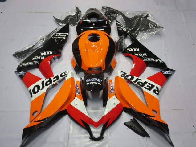 Repsol 2007-2008 Honda CBR600RR Motorcycle Fairings Repsol 2007-2008 Honda CBR600RR Motorcycle Fairings