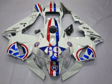 Repsol 69 2003-2004 Honda CBR600RR Motorcycle Fairings