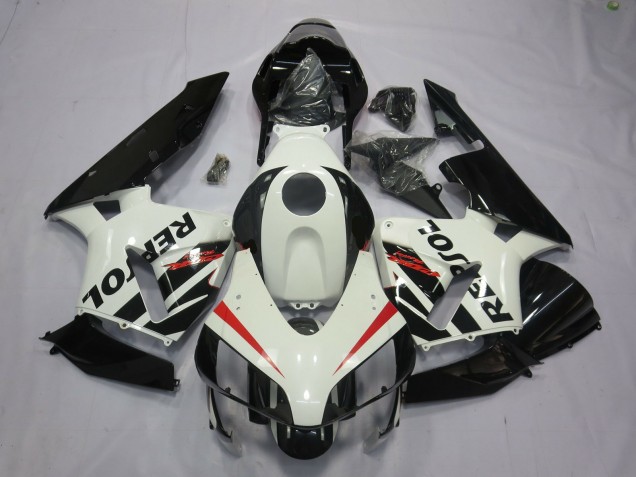 Repsol Over OEM Design 2003-2004 Honda CBR600RR Motorcycle Fairings Repsol Over OEM Design 2003-2004 Honda CBR600RR Motorcycle Fairings
