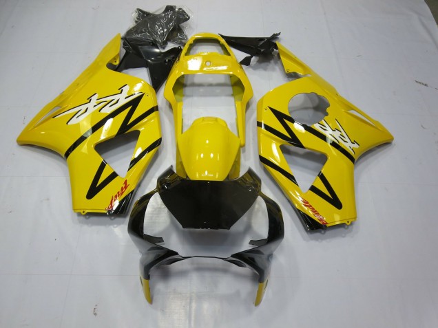 Reverse Yellow and Black 2002-2003 Honda CBR954 Motorcycle Fairings Reverse Yellow and Black 2002-2003 Honda CBR954 Motorcycle Fairings