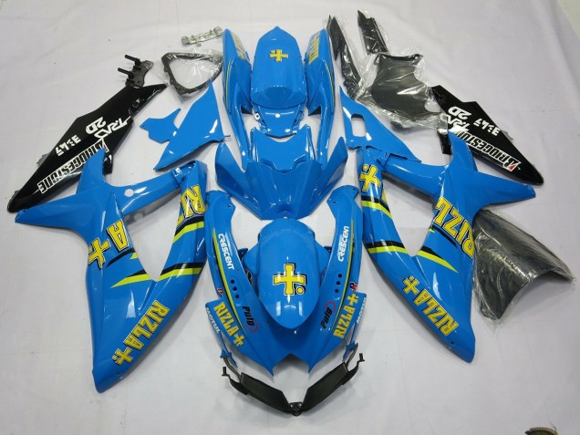 Rizla 2008-2010 Suzuki GSXR 600-750 Motorcycle Fairings Rizla 2008-2010 Suzuki GSXR 600-750 Motorcycle Fairings