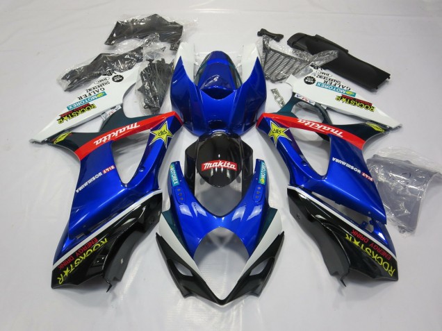 Rockstar 2007-2008 Suzuki GSXR 1000 Motorcycle Fairings Rockstar 2007-2008 Suzuki GSXR 1000 Motorcycle Fairings