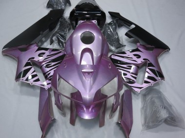 Rose Purple Flame 2005-2006 Honda CBR600RR Motorcycle Fairings
