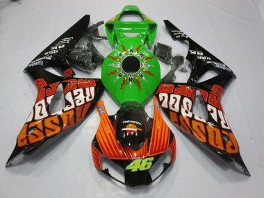 Rossi Lime 2006-2007 Honda CBR1000RR Motorcycle Fairings