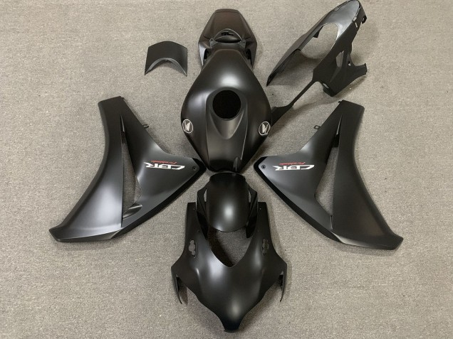 Satin Black 2008-2011 Honda CBR1000RR Motorcycle Fairings Satin Black 2008-2011 Honda CBR1000RR Motorcycle Fairings