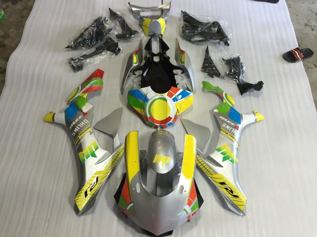SILVER 2015-2019 Yamaha R1 Motorcycle Fairings SILVER 2015-2019 Yamaha R1 Motorcycle Fairings