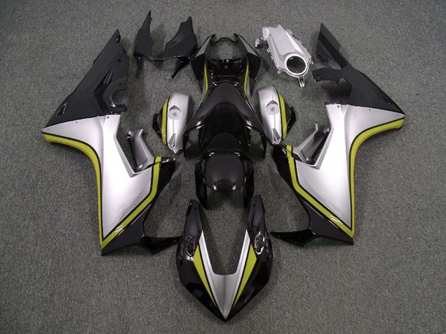 Silver and Black & Yellow 2017-2019 Honda CBR1000RR Motorcycle Fairings Silver and Black & Yellow 2017-2019 Honda CBR1000RR Motorcycle Fairings