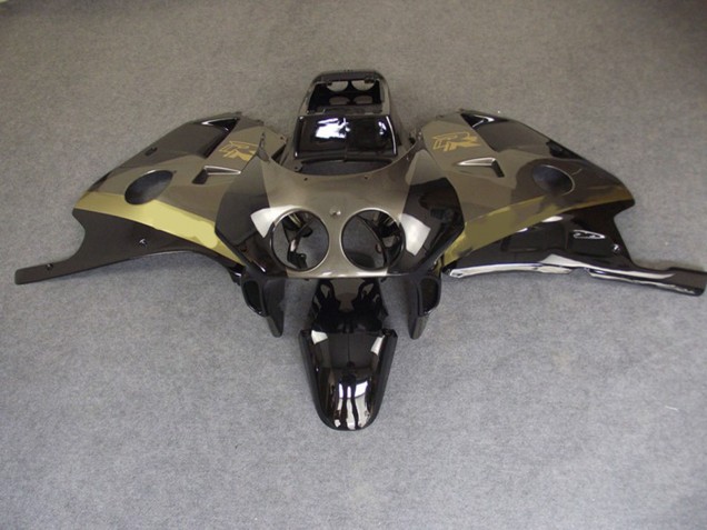 Silver Gold and Black 1990-1998 Honda CBR250RR Motorcycle Fairings Silver Gold and Black 1990-1998 Honda CBR250RR Motorcycle Fairings