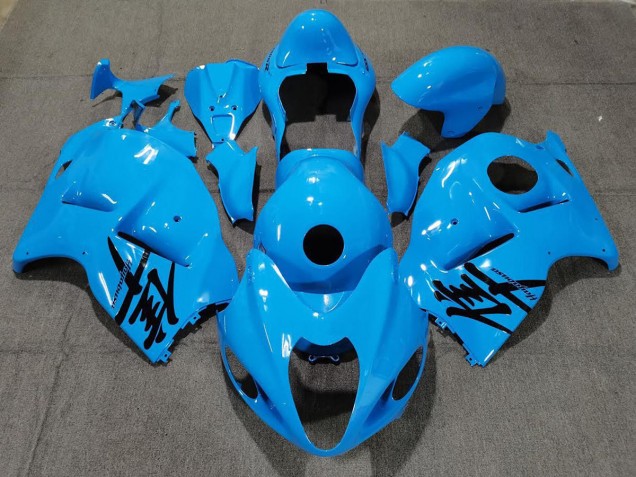 Sky Blue 1997-2007 Suzuki GSXR 1300 Motorcycle Fairings Sky Blue 1997-2007 Suzuki GSXR 1300 Motorcycle Fairings