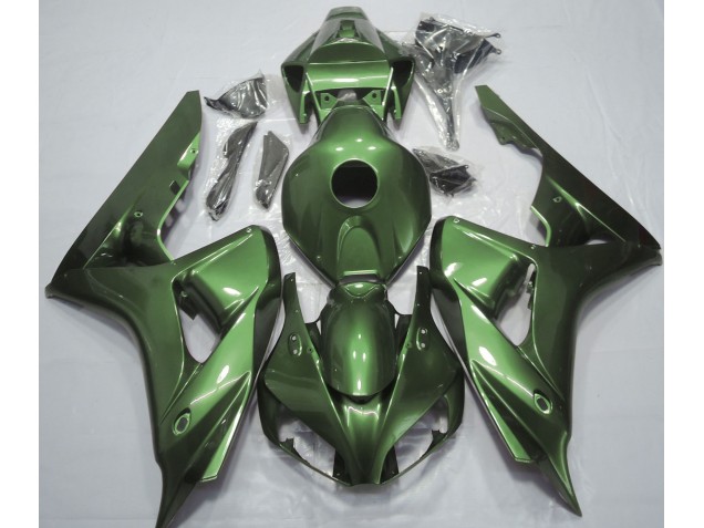 Solid Forest Green 2006-2007 Honda CBR1000RR Motorcycle Fairings Solid Forest Green 2006-2007 Honda CBR1000RR Motorcycle Fairings