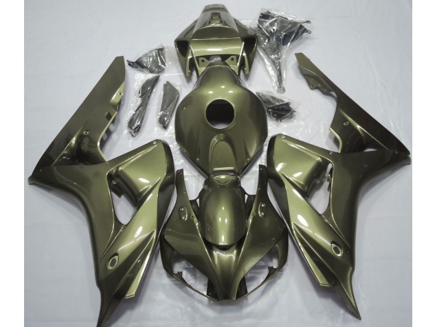 Solid Olive 2006-2007 Honda CBR1000RR Motorcycle Fairings Solid Olive 2006-2007 Honda CBR1000RR Motorcycle Fairings