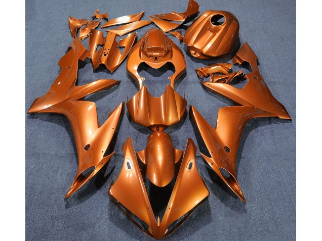 Solid Orange 2004-2006 Yamaha R1 Motorcycle Fairings Solid Orange 2004-2006 Yamaha R1 Motorcycle Fairings