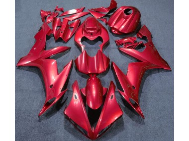 Solid Red 2004-2006 Yamaha R1 Motorcycle Fairings