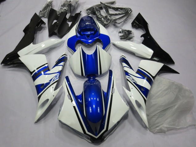 Special Blue and White 2004-2006 Yamaha R1 Motorcycle Fairings Special Blue and White 2004-2006 Yamaha R1 Motorcycle Fairings