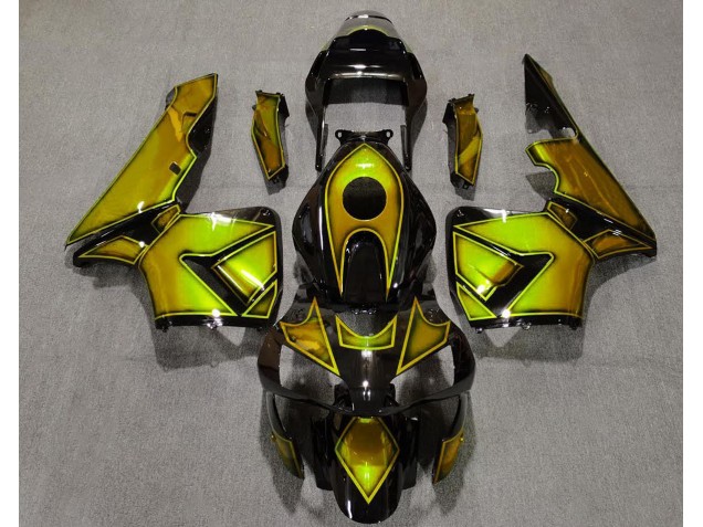 Special Design Gold 2003-2004 Honda CBR600RR Motorcycle Fairings Special Design Gold 2003-2004 Honda CBR600RR Motorcycle Fairings