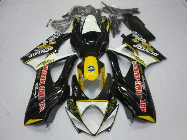 Special Dunlop 2007-2008 Suzuki GSXR 1000 Motorcycle Fairings Special Dunlop 2007-2008 Suzuki GSXR 1000 Motorcycle Fairings