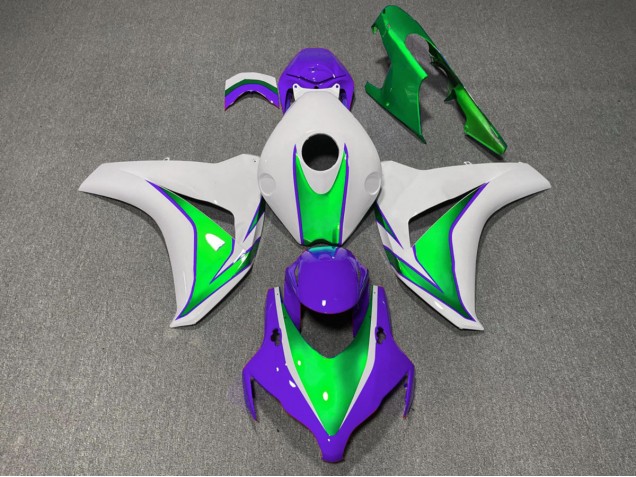 The Joker Green and Purple Gloss 2008-2011 Honda CBR1000RR Motorcycle Fairings The Joker Green and Purple Gloss 2008-2011 Honda CBR1000RR Motorcycle Fairings