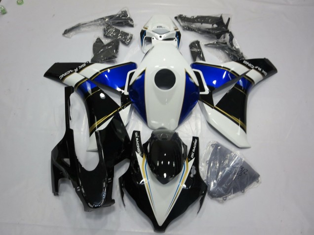 Unbranded Blue and Gold 2008-2011 Honda CBR1000RR Motorcycle Fairings Unbranded Blue and Gold 2008-2011 Honda CBR1000RR Motorcycle Fairings