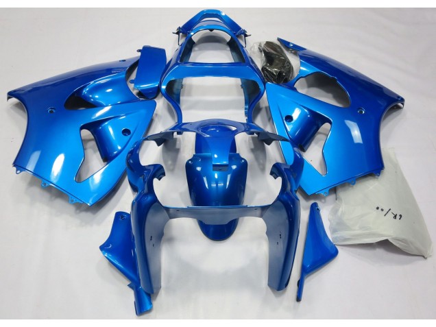 Vibrant Blue 2000-2002 Kawasaki ZX6R Motorcycle Fairings Vibrant Blue 2000-2002 Kawasaki ZX6R Motorcycle Fairings