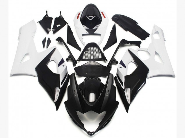 Vibrant Gloss Blue and Matte Black 2005-2006 Suzuki GSXR 1000 Motorcycle Fairings Vibrant Gloss Blue and Matte Black 2005-2006 Suzuki GSXR 1000 Motorcycle Fairings