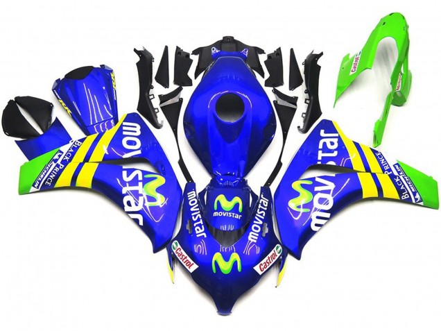 Vibrant MoviStar 2008-2011 Honda CBR1000RR Motorcycle Fairings Vibrant MoviStar 2008-2011 Honda CBR1000RR Motorcycle Fairings