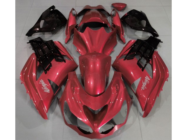 Vibrant Red 2012-2019 Kawasaki ZX14R Motorcycle Fairings Vibrant Red 2012-2019 Kawasaki ZX14R Motorcycle Fairings