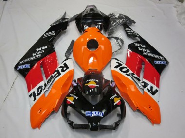 Vibrant Repsol (w) Logos 2004-2005 Honda CBR1000RR Motorcycle Fairings