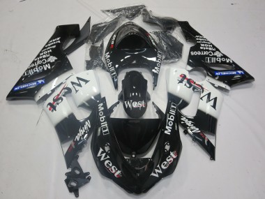 West 2005-2006 Kawasaki ZX6R Motorcycle Fairings