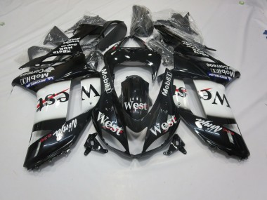 West 2007-2008 Kawasaki ZX6R Motorcycle Fairings