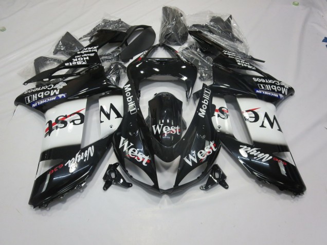 West 2007-2008 Kawasaki ZX6R Motorcycle Fairings West 2007-2008 Kawasaki ZX6R Motorcycle Fairings