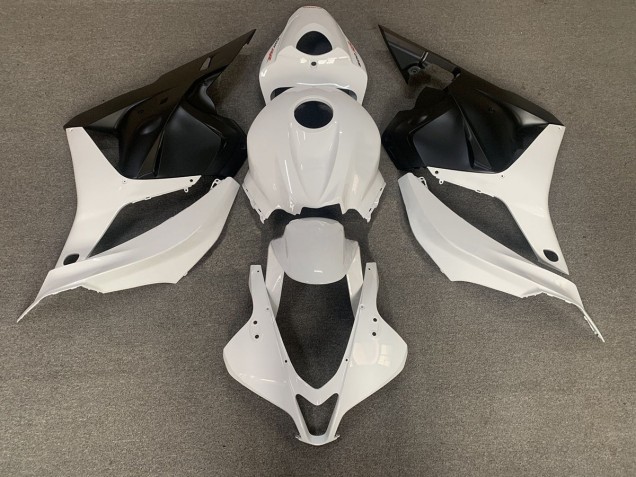 White and Black 2009-2012 Honda CBR600RR Motorcycle Fairings White and Black 2009-2012 Honda CBR600RR Motorcycle Fairings