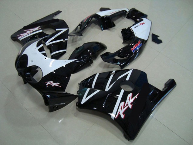 White Black HRC 1990-1998 Honda CBR250RR Motorcycle Fairings White Black HRC 1990-1998 Honda CBR250RR Motorcycle Fairings