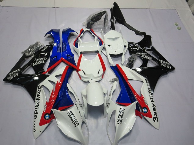 White Blue 2009-2016 BMW S1000RR Motorcycle Fairings White Blue 2009-2016 BMW S1000RR Motorcycle Fairings