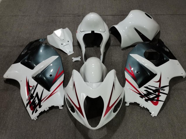 White Light Blue and Red 1997-2007 Suzuki GSXR 1300 Motorcycle Fairings White Light Blue and Red 1997-2007 Suzuki GSXR 1300 Motorcycle Fairings