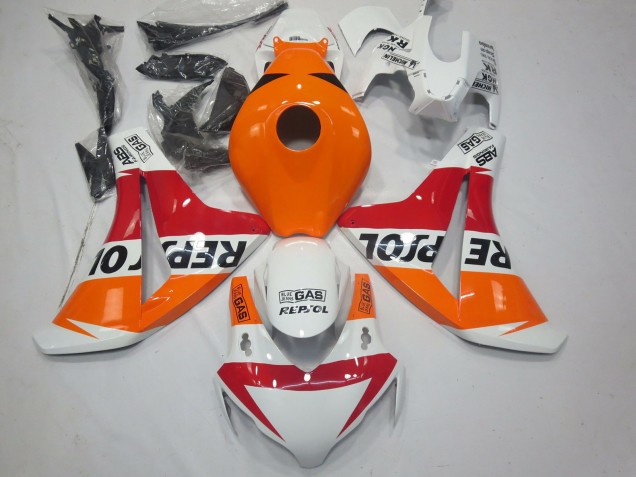 White Repsol 2008-2011 Honda CBR1000RR Motorcycle Fairings White Repsol 2008-2011 Honda CBR1000RR Motorcycle Fairings