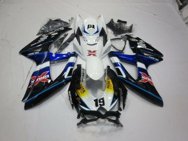 X 2008-2010 Suzuki GSXR 600-750 Motorcycle Fairings