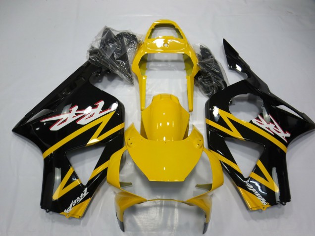 Yellow and Black 2002-2003 Honda CBR954 Motorcycle Fairings Yellow and Black 2002-2003 Honda CBR954 Motorcycle Fairings