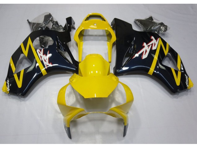 Yellow Black 2002-2003 Honda CBR954 Motorcycle Fairings Yellow Black 2002-2003 Honda CBR954 Motorcycle Fairings