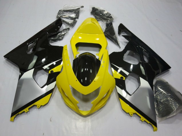 Yellow OEM Style 2004-2005 Suzuki GSXR 600-750 Motorcycle Fairings Yellow OEM Style 2004-2005 Suzuki GSXR 600-750 Motorcycle Fairings