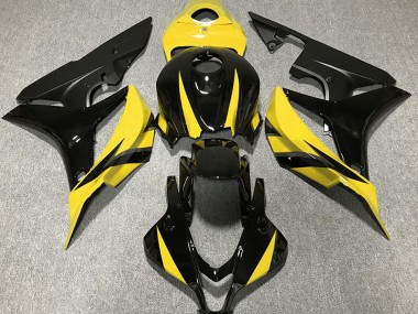 Yellow Special Design 2007-2008 Honda CBR600RR Motorcycle Fairings