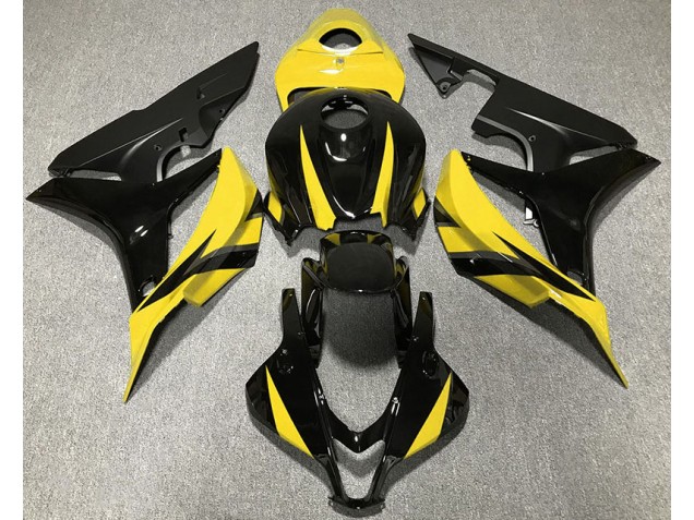 Yellow Special Design 2007-2008 Honda CBR600RR Motorcycle Fairings Yellow Special Design 2007-2008 Honda CBR600RR Motorcycle Fairings